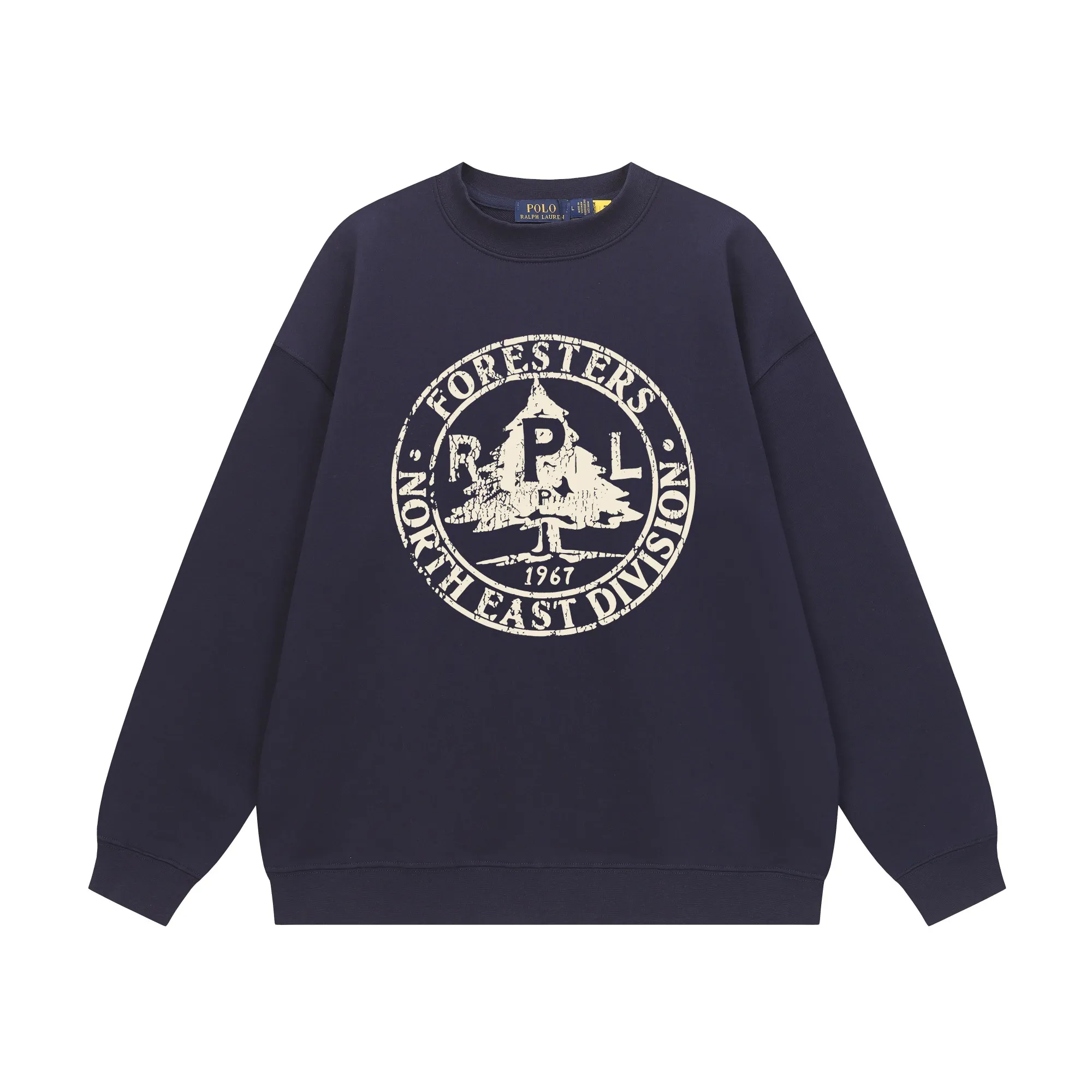 P200 Long-term stock] RalphLauren/Ralph Lauren 2025 autumn and winter new bear letter print 420g heavy large terry sweatshirt Ralph Lauren's age-reducing item, the coat fabric is made of 85% cotton ➕15% polyester, which not only retains the softness, comfort and breathability of cotton, but also adds the wear resistance and wrinkle resistance of polyester fiber, making the clothes more durable and easy to care for. Even in slightly cooler weather, you won't feel stuffy when wearing it. This kind of fabric has a natural crisp feel and is not easy to pill or deform. The bear on the chest is printed with English letters. It is full of color, full of three-dimensionality, and lifelike, adding a bit of liveliness and interest to the whole sweatshirt. There is no pressure to dress, regardless of age or gender. Complete accessories! Color: black, white, navy blue, light floral gray Size: M-L-XL-XXL